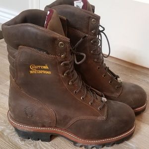 Men's Chippewa Steel Toe Boots